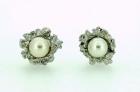 Orecchini  in argento 925%°e perle Linea Fusion art.1340140